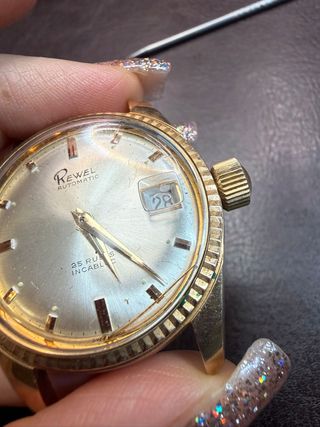 Rewel Automatico Vintage Oro