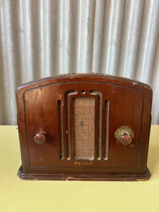 Radio Antigua Philco Madera