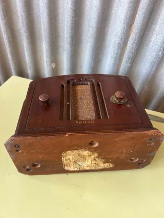 Radio Antigua Philco Madera