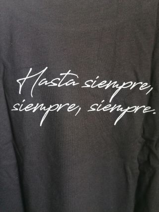 Camiseta Robe Extremoduro Talla XL Negra