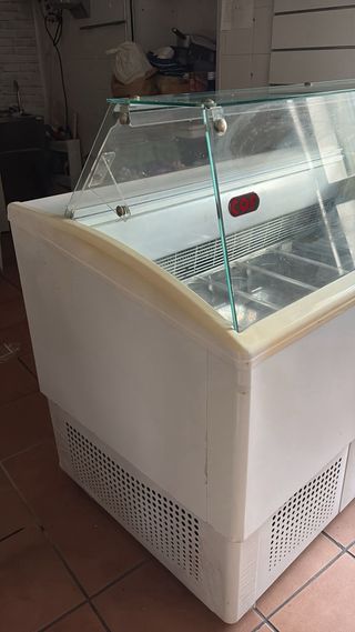 Nevera de helados comercial