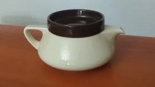 Tetera Jarra Cerámica Vintage Minimalista 500 ml.