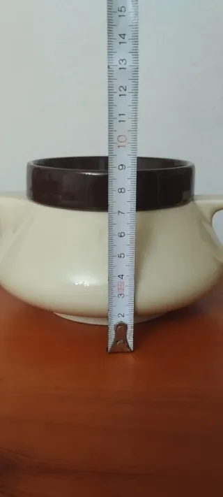 Tetera Jarra Cerámica Vintage Minimalista 500 ml.