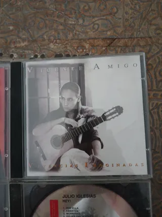 Lote 6 CDs: Julio Iglesias, Rocio Durcal,