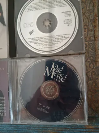 Lote 6 CDs: Julio Iglesias, Rocio Durcal,