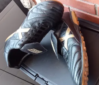 Zapatillas Fútbol Munich Negras  44