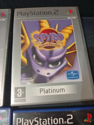 Lote 4 Juegos PS2: Rayman, Spyro, Ty 2.precio lote