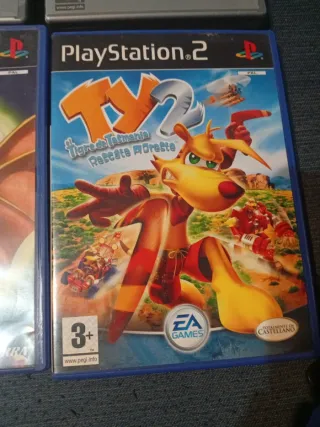 Lote 4 Juegos PS2: Rayman, Spyro, Ty 2.precio lote