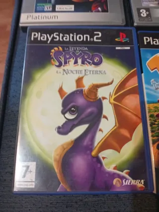 Lote 4 Juegos PS2: Rayman, Spyro, Ty 2.precio lote
