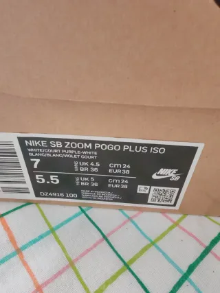 Nike SB Zoom Pogo Plus Iso Talla 40