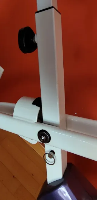 Bicicleta estática plegable