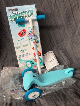 Patinete de 3 Ruedas Azul NUEVO!