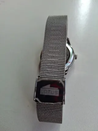 Reloj Lotus Mujer Azul y Plateado