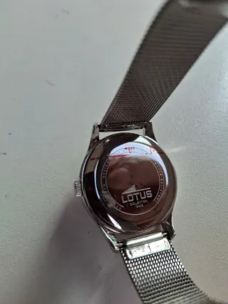 Reloj Lotus Mujer Azul y Plateado