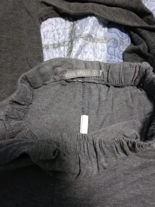 YONK46 T-shirt NY e Pantalone Grigio M