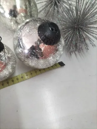 Palline di Natale Argentate