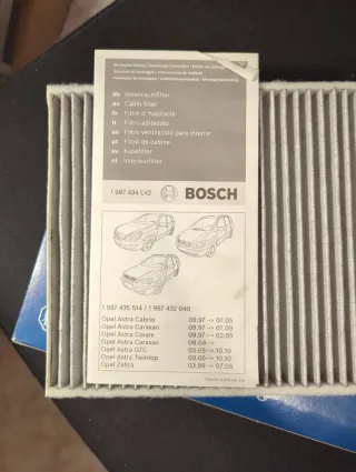 Filtro habitáculo BOSCH 1 987 435 514
