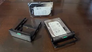 2x HDD Seagate 1TB + 2 Caddies HP Z640
