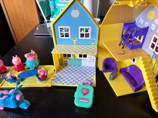 Casa Peppa Pig con figuras y accesorios