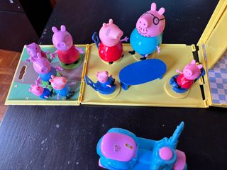 Casa Peppa Pig con figuras y accesorios