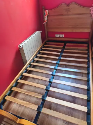 Cama de madera 105
