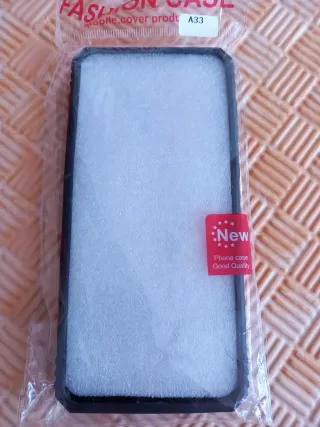 Funda Samsung A33 Protectora Roja con Soporte