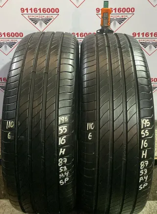 195 55 16 H MICHELIN RUEDA AL 90% VIDA UTIL