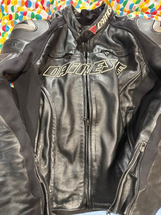 Cazadora Cuero Dainese Talla 58