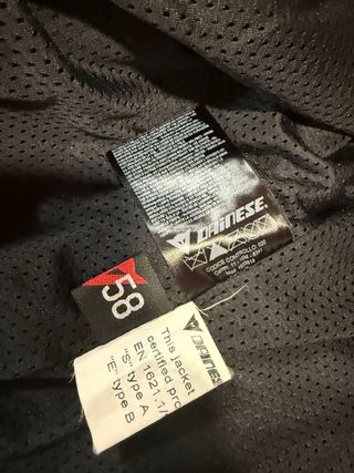 Cazadora Cuero Dainese Talla 58