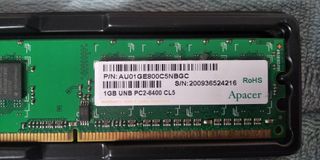 RAM SOBREMESA 1GB DDR2 PC2-6400 KINGSTON