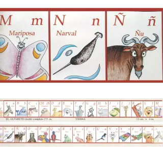 Cenefa 24-YBS06A El Alfabeto