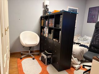 GRATIS HOY!!! Estantería Kallax 4x4 Ikea Negra