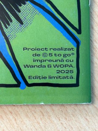 Comic rumano edición limitada