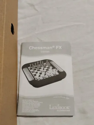 Lexibook Chessman CG1396 Juego Ajedrez Electrónico