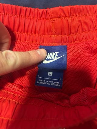 Bañadores Nike Azules y Rojos