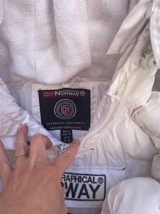 Chaqueta plumífero Geographical Norway