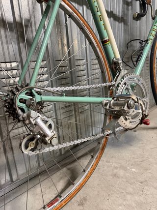 Bici da corsa vintage Neri