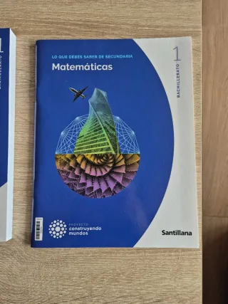 MATEMATICAS I 1BTO CONSTRUYENDO MUNDOS