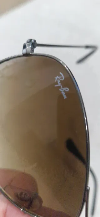 Gafas Ray-Ban Aviator Marrón/Plata