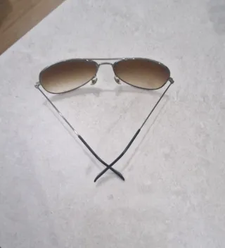 Gafas Ray-Ban Aviator Marrón/Plata