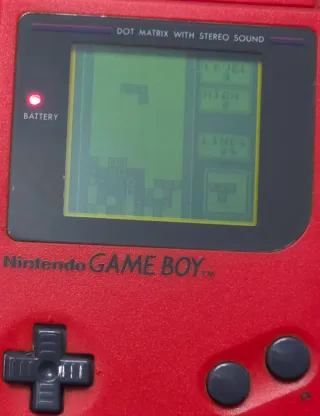 Nintendo Game Boy DMG Rojo