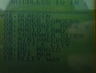 Nintendo Game Boy DMG Rojo