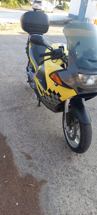 BMW K1200RS Amarilla y Gris