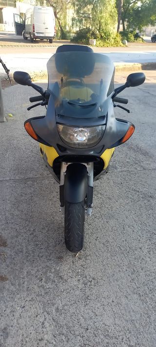 BMW K1200RS Amarilla y Gris