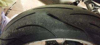 BMW K1200RS Amarilla y Gris
