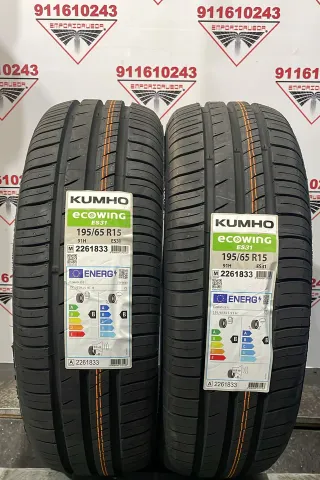 195 65 15 H KUMHO RUEDA NUEVA YA MONTADA