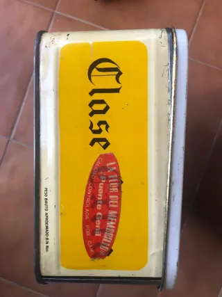 Antigua caja dulce de membrillo 1969/70