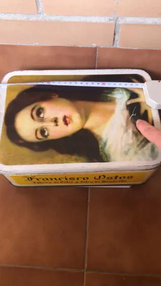 Antigua caja dulce de membrillo 1969/70