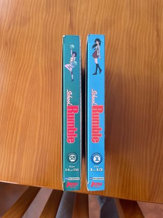 DVD school rumbl Vol. 1 y 2