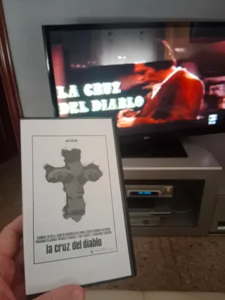 VHS La Cruz del Diablo (grabada n tv buena imagen)